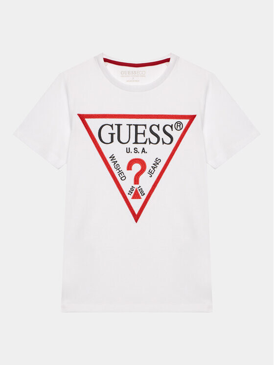 

Футболка стандартного кроя Guess, белый