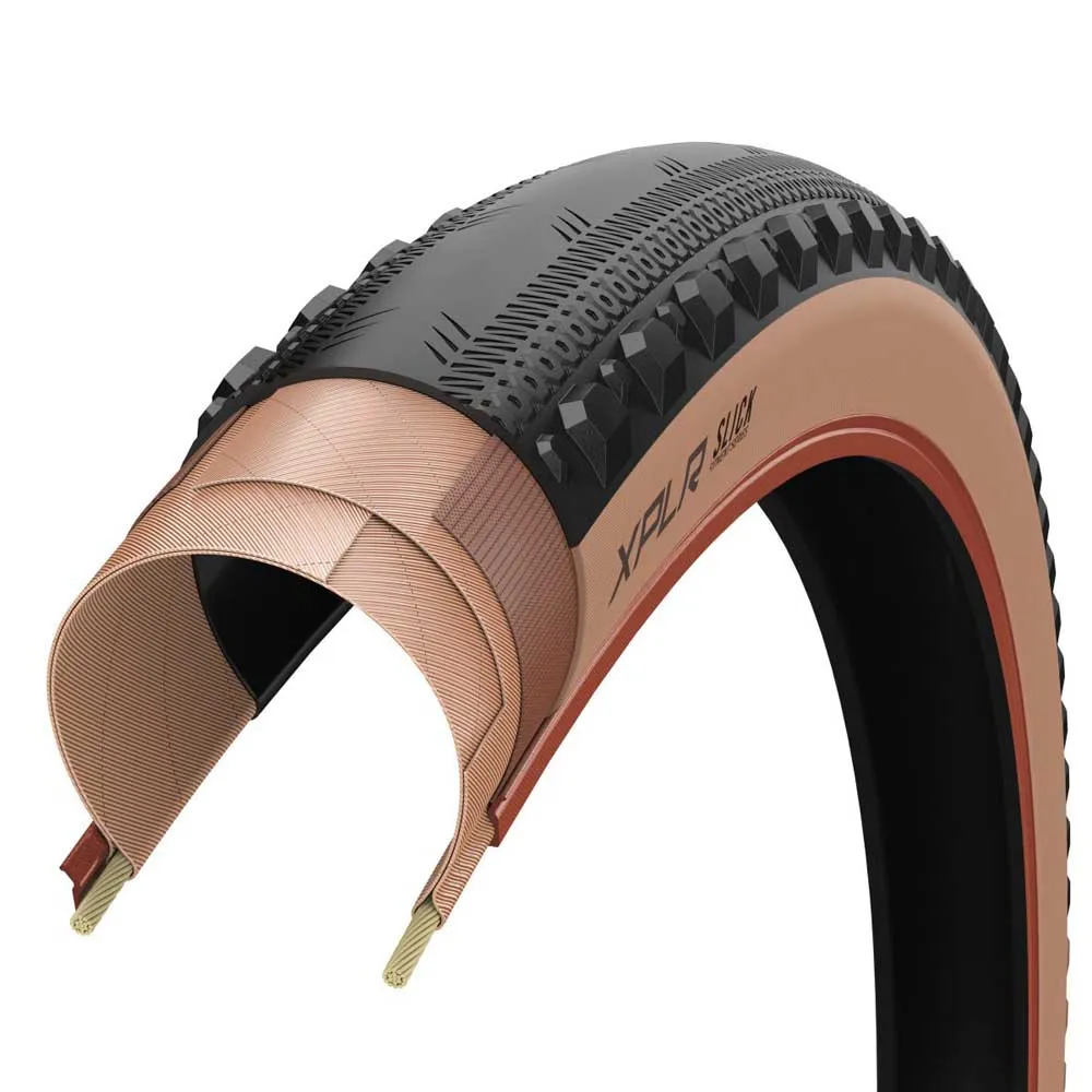 

Гравийная шина Zipp Goodyear Slick XPLR Tubeless 700C x 40, золотой