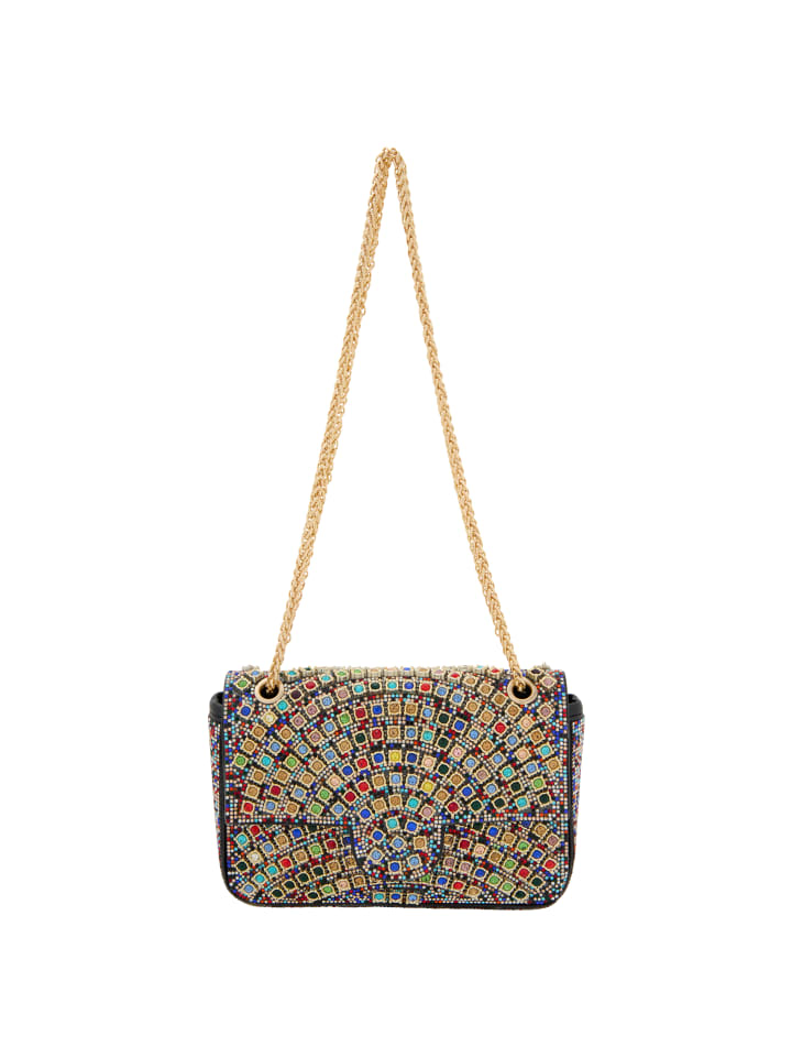 

Наплечная сумка faina, цвет black multicolor