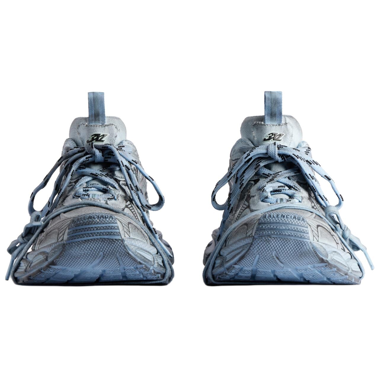 Кроссовки мужские Balenciaga 3XL Chunky Sneakers, голубой — фото 4