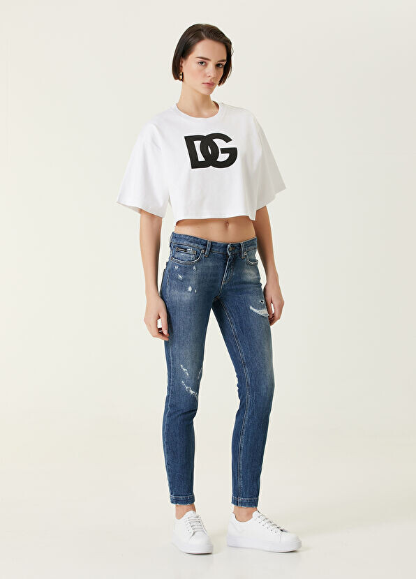 Джинсы скинни Dolce&Gabbana, синий