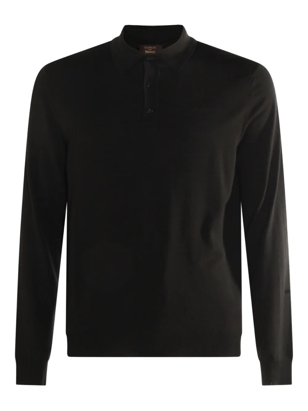 

Свитер с длинными рукавами и рукавами поло Zanone, коричневый