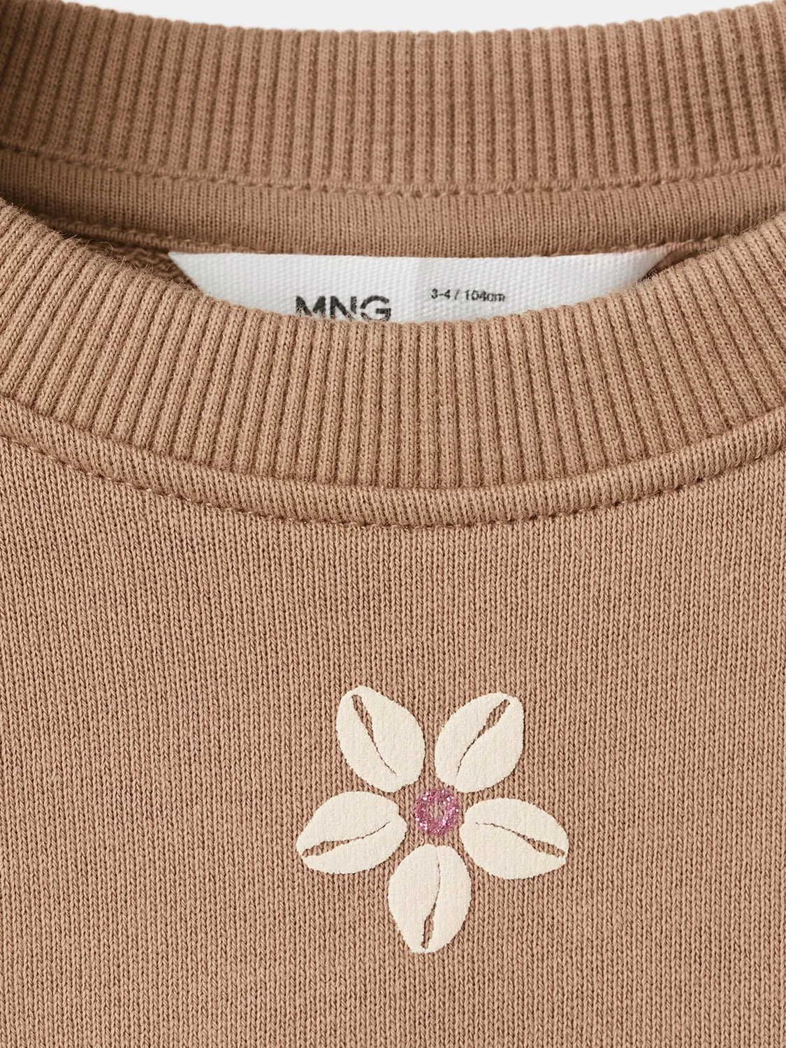 Толстовка 'SHELL' Mango Kids, Brown — фото 4