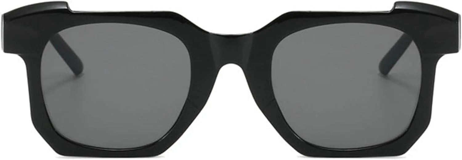 

Willochra Fashion Дизайнерские солнцезащитные очки-пилот Polygon для женщин и мужчин, в стиле ретро 70-х, квадратная оправа, панк, солнцезащитные очки, C1