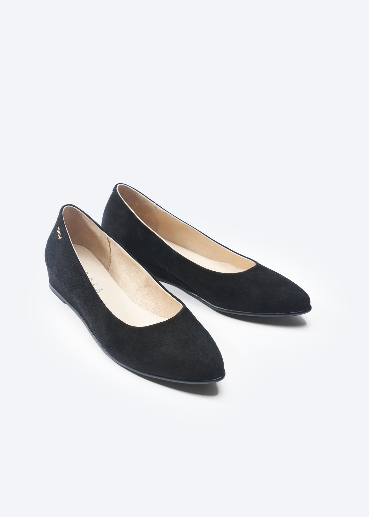 Римские замшевые балетки Viscata, Ash — фото 3