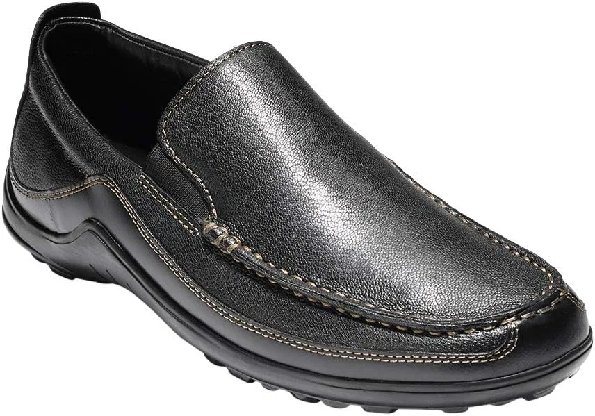 Мужские туфли Cole Haan Tucker Venetian без шнурков, Black — фото 4