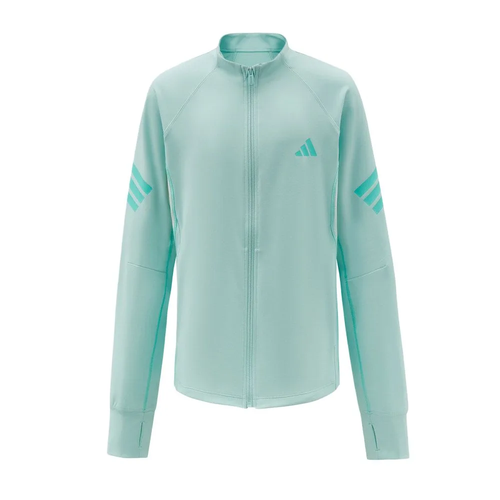 Детская куртка Stand Collar Moderate Adidas, mint светло-зеленый
