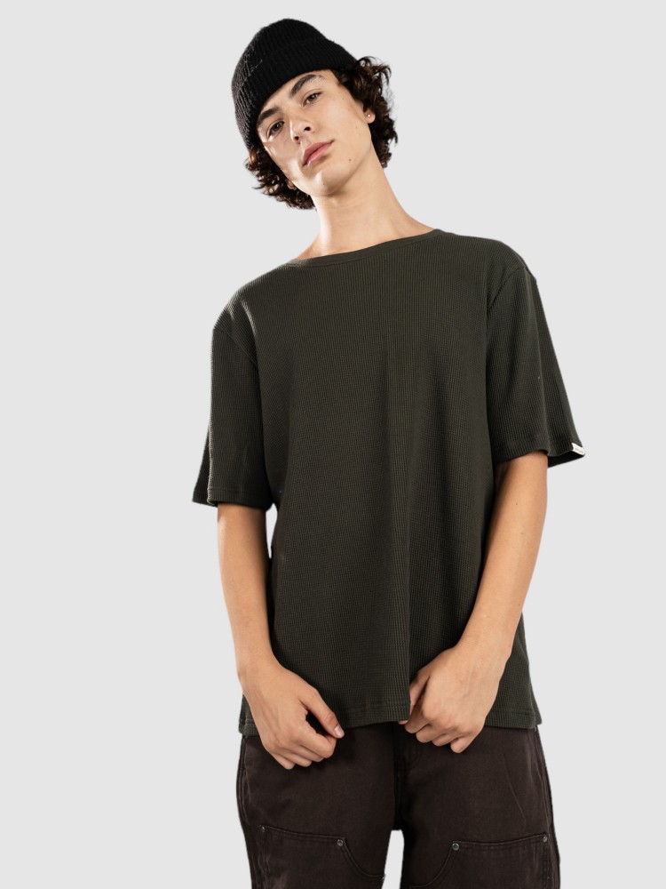 

Футболка Anerkjendt Akkikki Waffle T-Shirt, forest night, Зеленый, Футболка Anerkjendt Akkikki Waffle T-Shirt, forest night