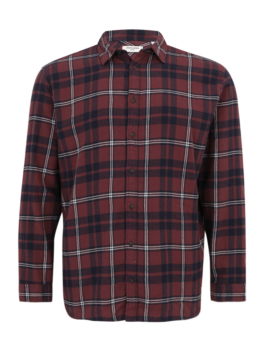 

Рубашка обычного кроя на пуговицах Jack & Jones Plus JJJoshua, цвет Wine red