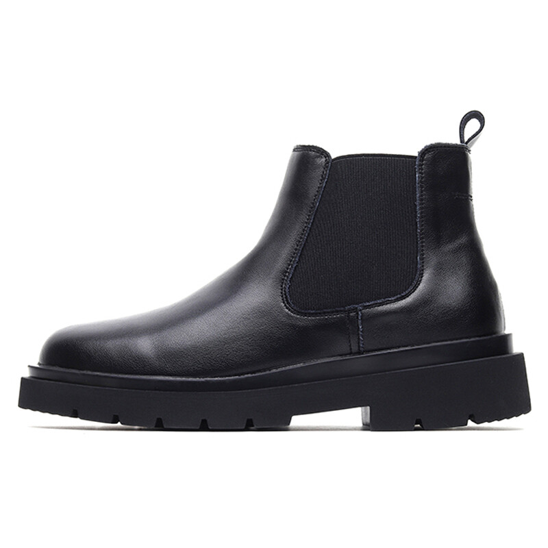 

Челси Ботинки Мужские Weishibangwei, цвет Black Fleece-Lined