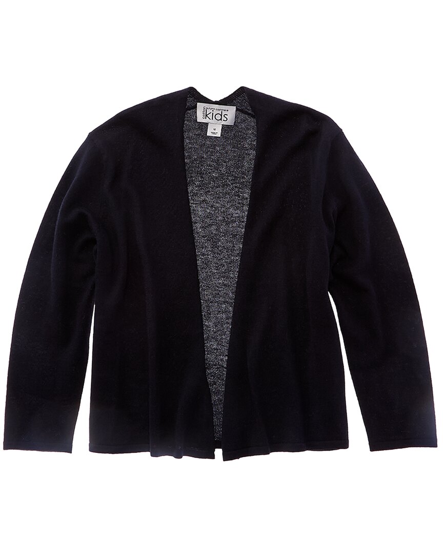 

Осенний кашемировый кардиган Easy Crop из смеси кашемира Autumn Cashmere, синий