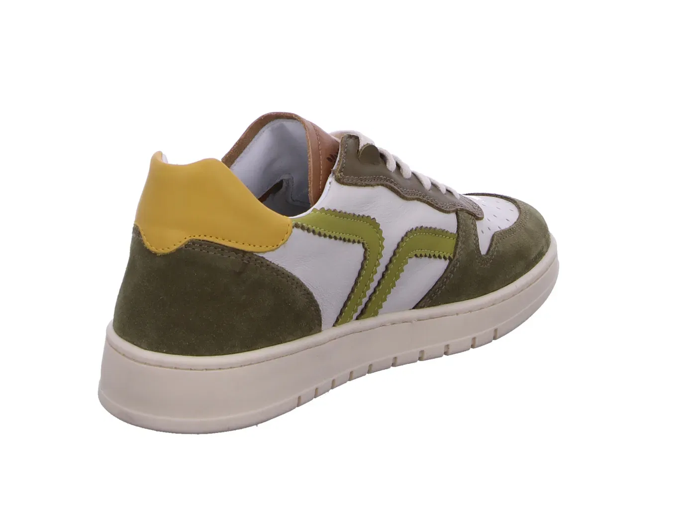 Schnürschuh зеленый, Kamo-Gutsu, green — фото 2