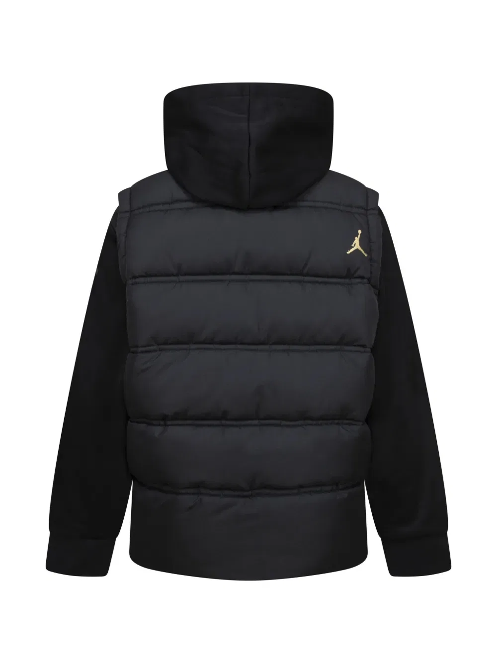 Пуховая куртка Jumpman Jordan Kids, черный — фото 3