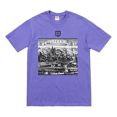 

Футболка Supreme SS18 Fiorenza Light Purple Tee, фиолетовый