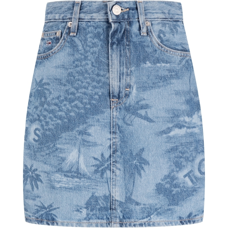 

Tommy Hilfiger Джинсовая короткая юбка Denim Blue
