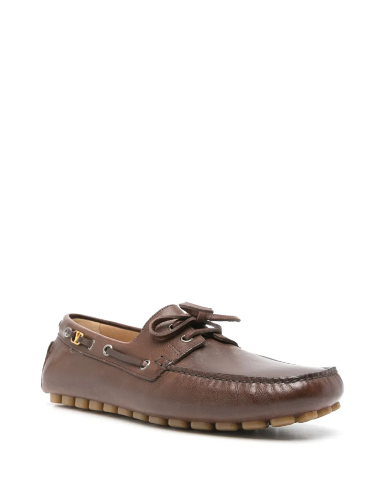 Водительские туфли Fastaway для лодок Valentino Garavani, коричневый — фото 2