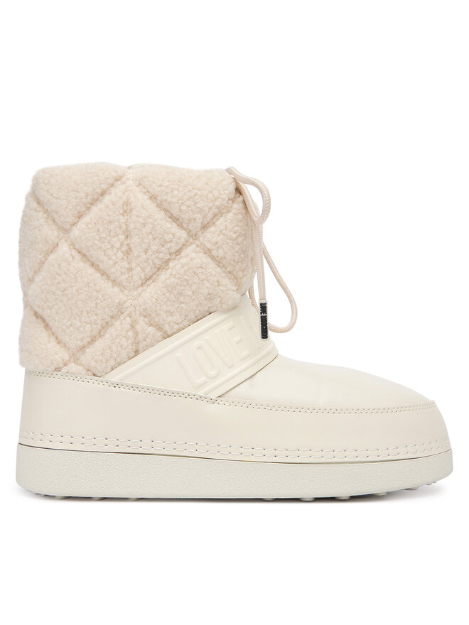 Зимние сапоги JA24412G0NISJ Love Moschino, бежевый