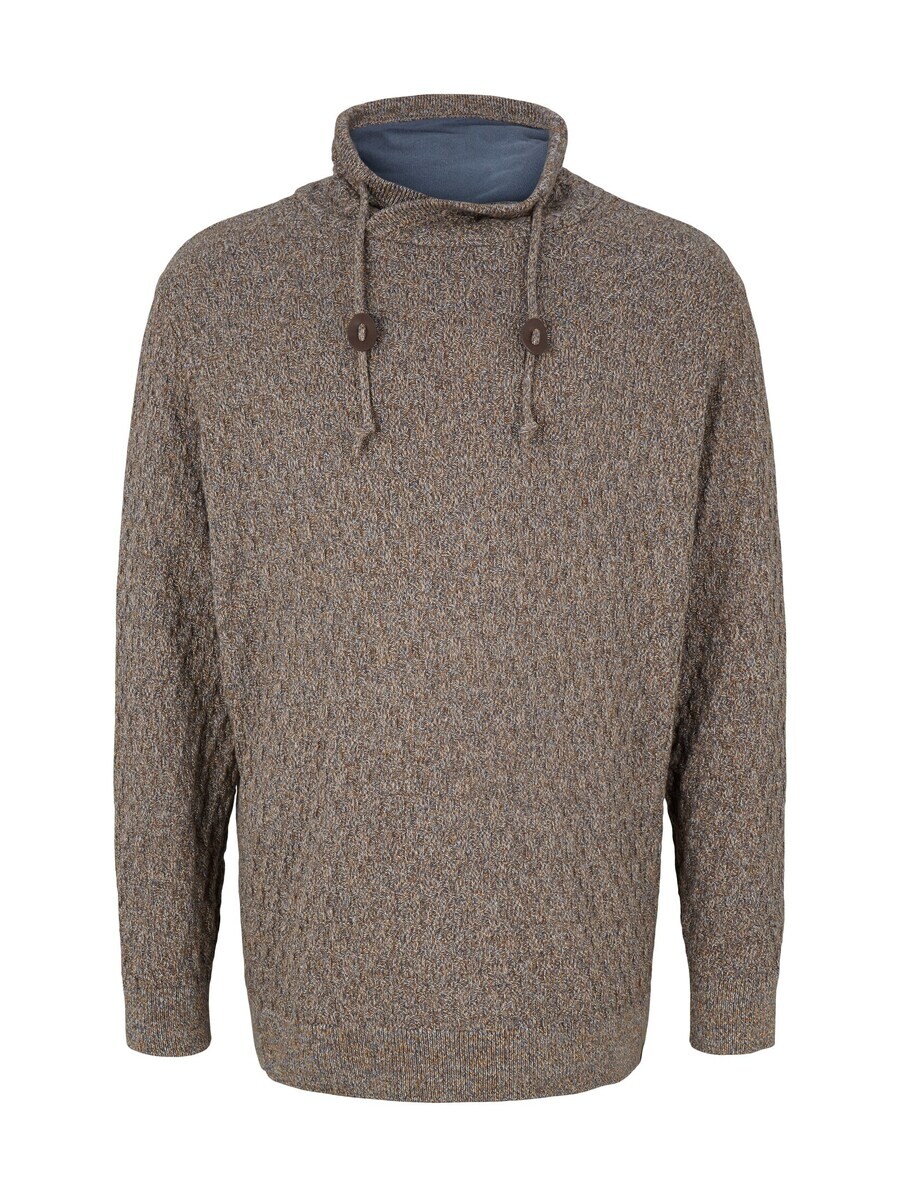 

Водолазка TOM TAILOR Men + Sweater, цвет mottled brown