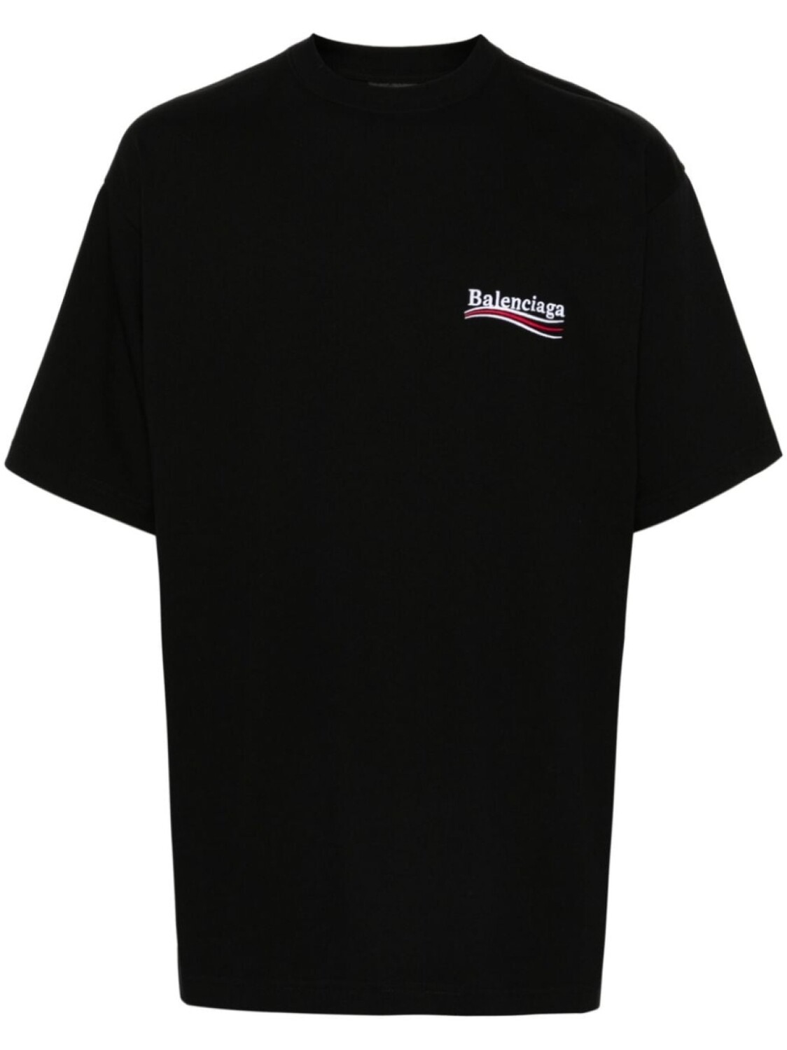 

Balenciaga футболка Political, черный