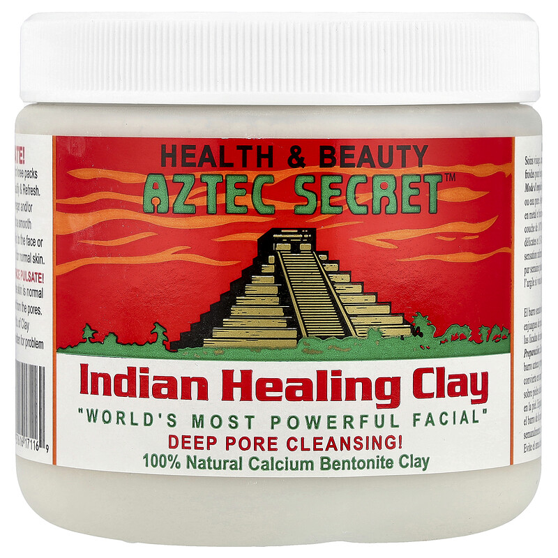 

Aztec Secret, Индейская лечебная глина, 1 фунт (454 г)