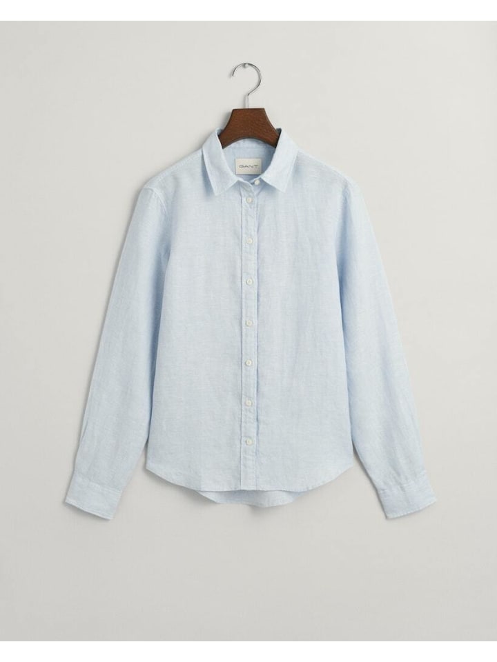 

Блуза Gant, цвет light blue