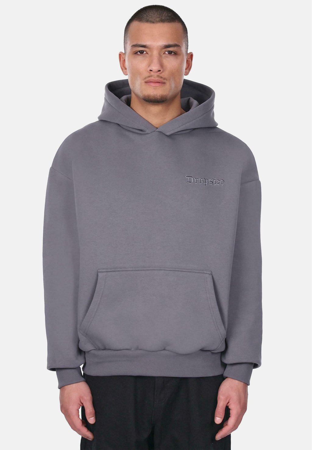 

Толстовка HEAVY OVERSIZE EMBO Dropsize, светло-серый