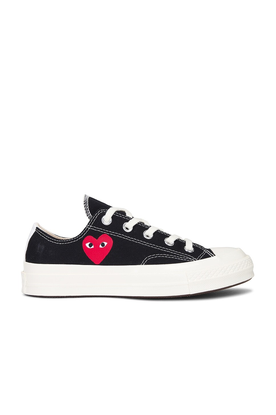 

Маленькие низкие кеды Red Heart Comme Des Garcons Play, черный