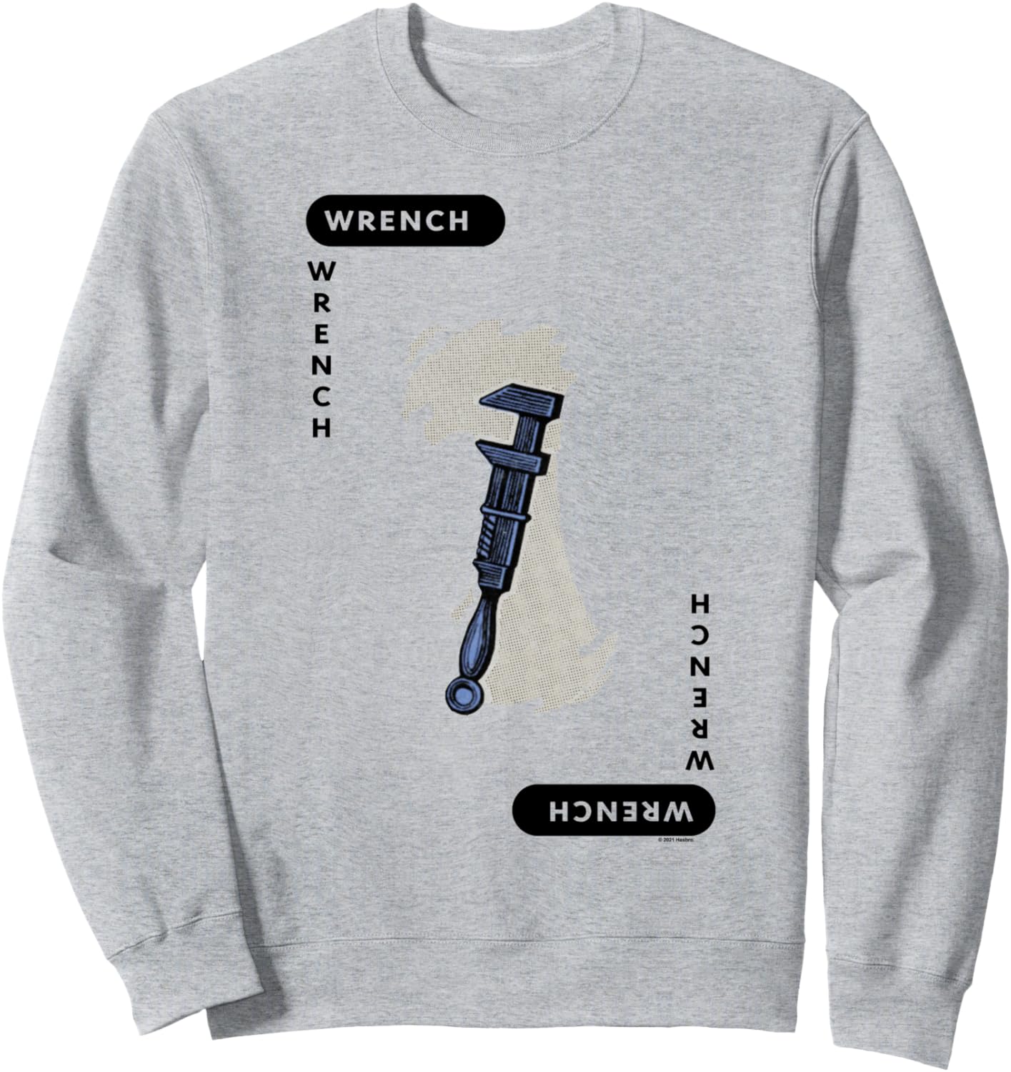 

Толстовка с изображением игральной карты «Ключ» для костюма на Хэллоуин Clue, серый