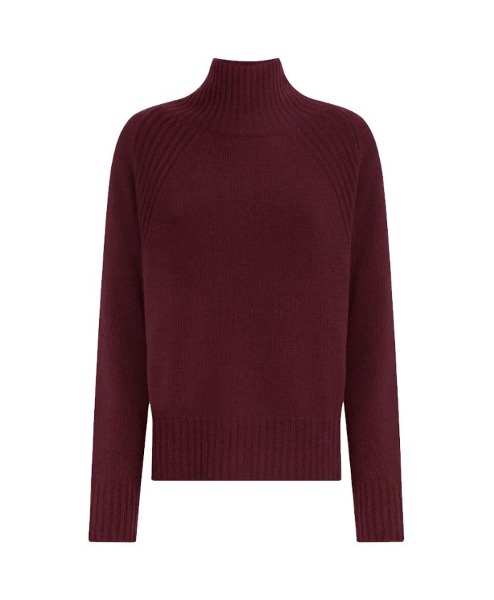 

Dt382 m00967d свитер с высоким воротником Dondup, фиолетовый