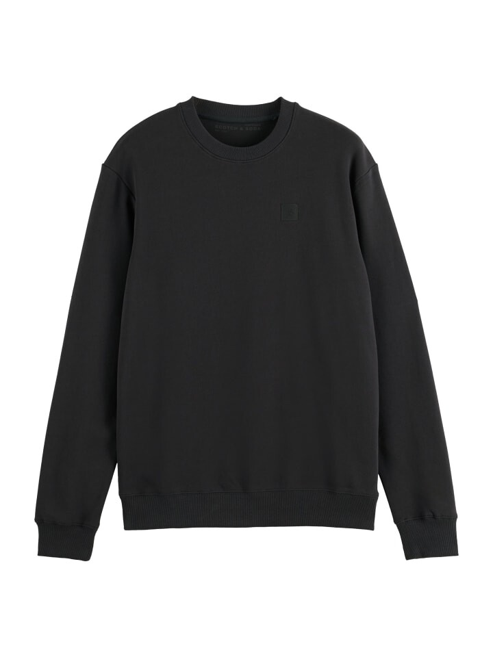 

Толстовка Scotch & Soda Sweatshirt, черный
