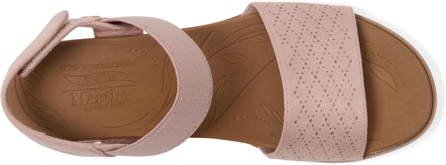 Сандалии BOBS from SKECHERS Martha Stewart Arch Fit Beach Kiss-Beyond Chic, цвет Rose — фото 2