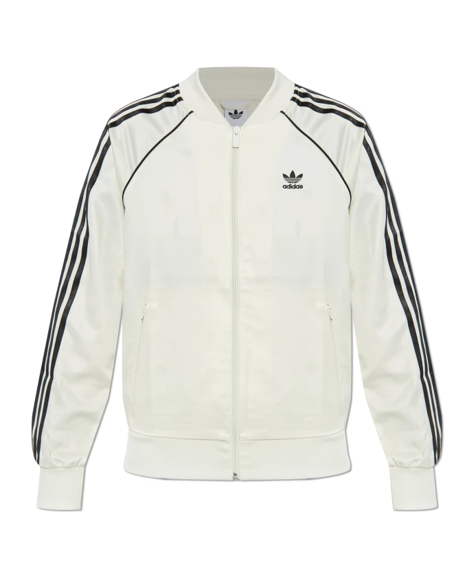 

Толстовка со стоячим воротником Adidas Originals, бежевый