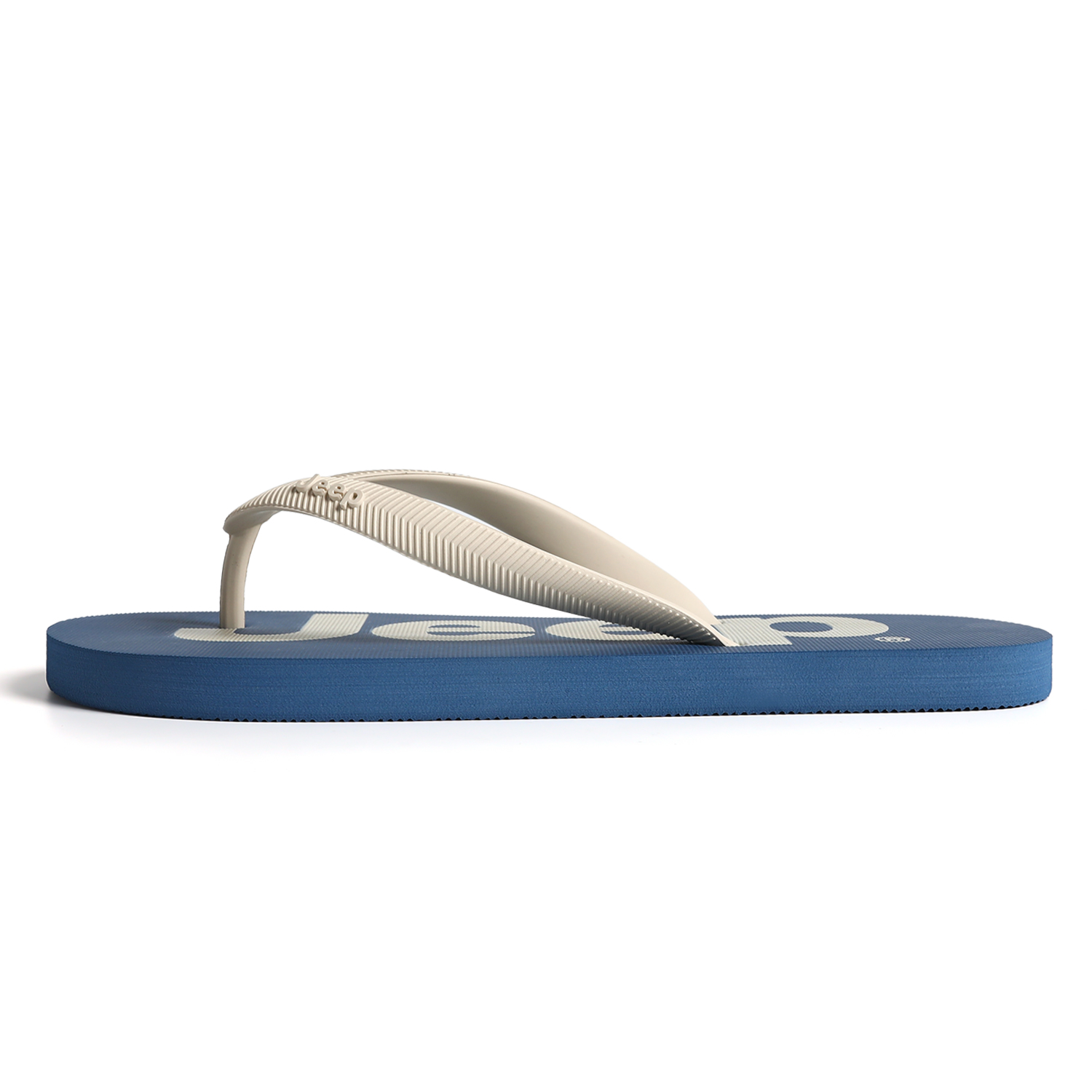 

Jeep Сланцы Unisex Blue с противоскользящей резиновой подошвой