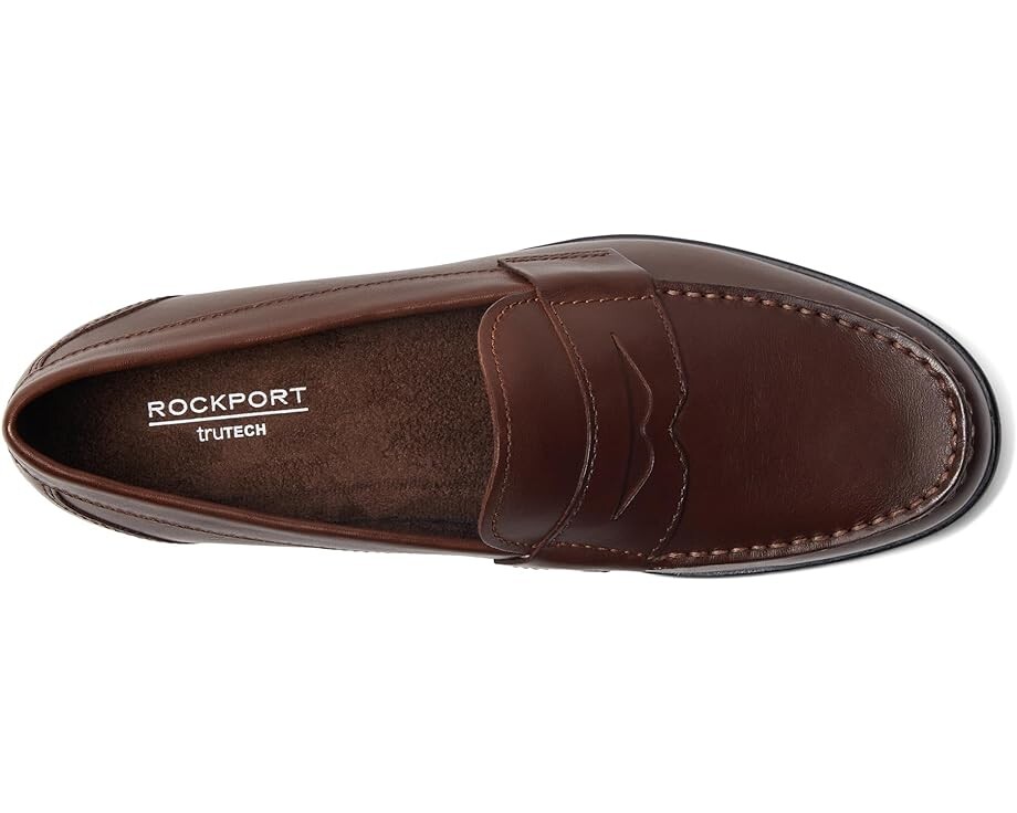 Лоферы Rockport Classic Loafer Lite Penny, цвет Dark Brown — фото 2