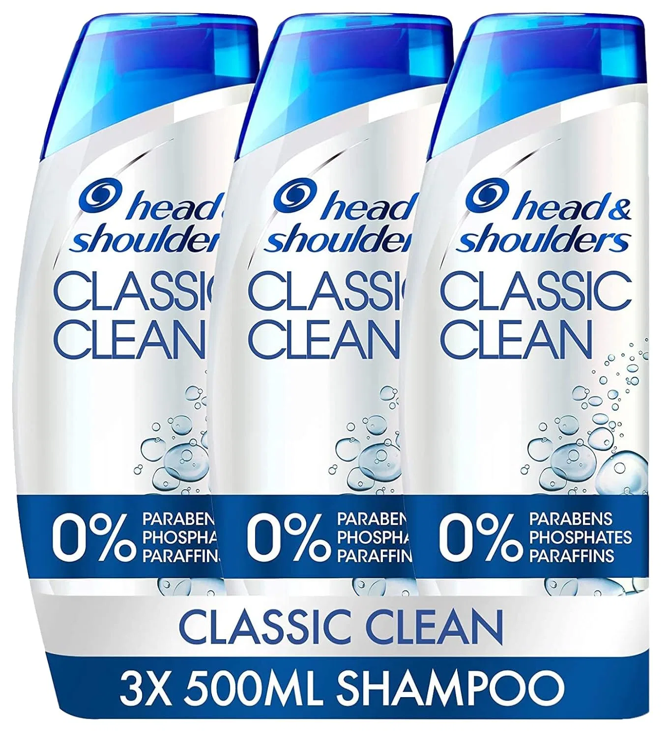 Набор шампуней от перхоти Head & Shoulders Classic Clean, 3 х 500 мл Head & Shoulders