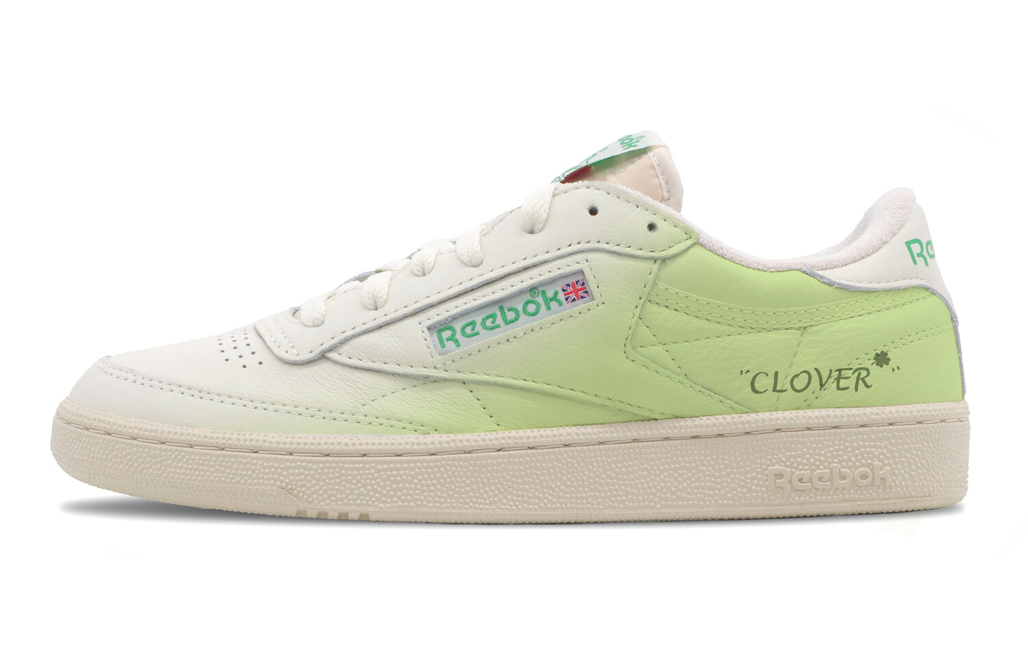 

Скейтборд-кеды Club C унисекс с низким верхом, зеленый Reebok