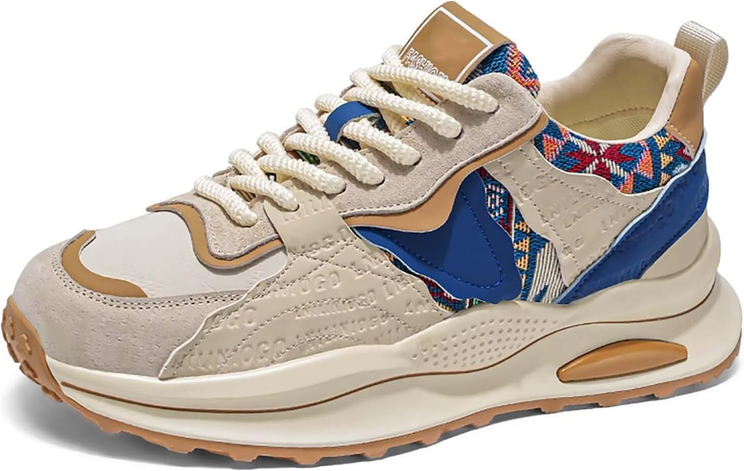 

Мужские модные кроссовки TERBOFIN для ходьбы, удобные для повседневной носки, желтый