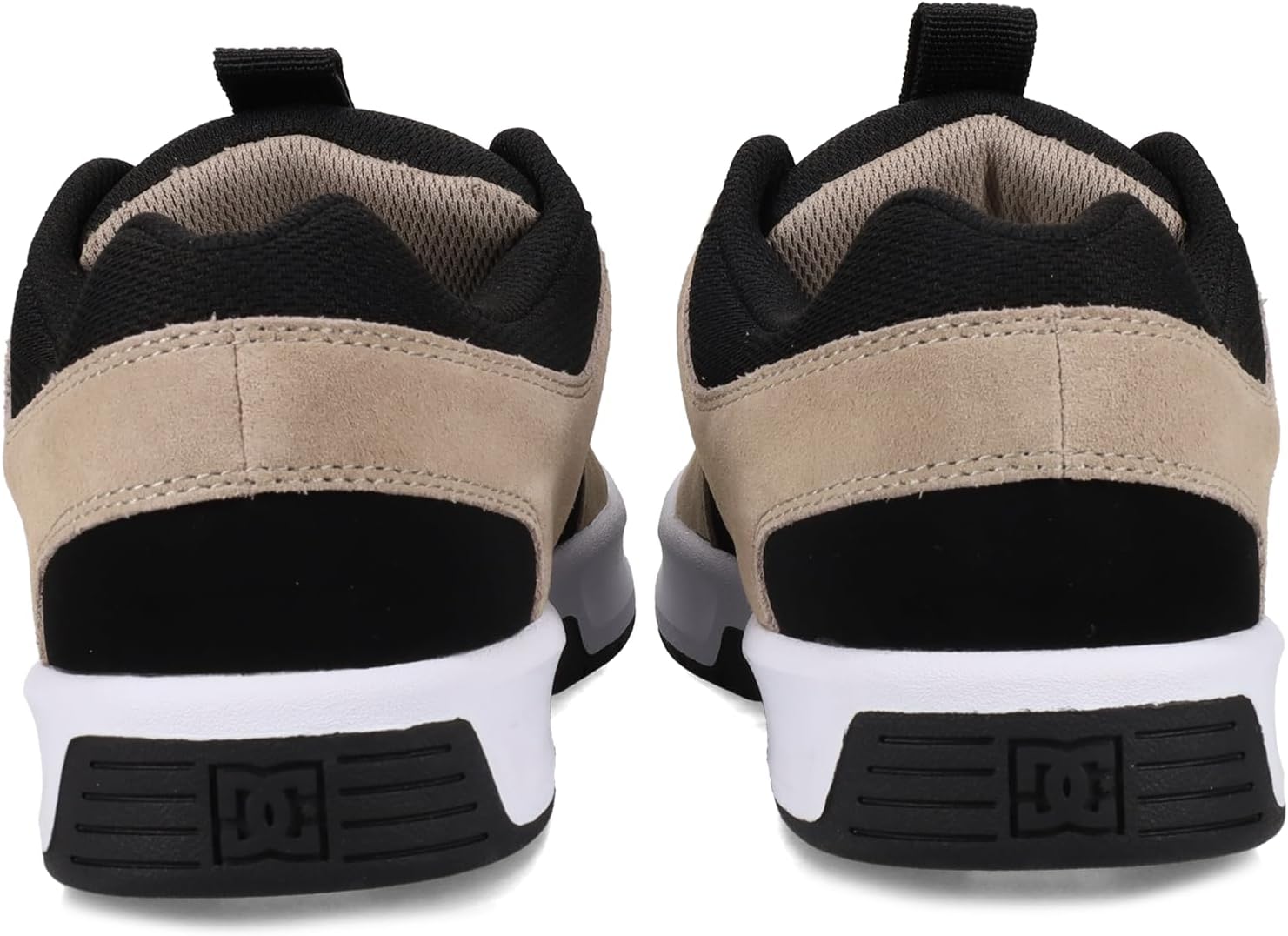 Мужские повседневные кроссовки DC Heathrow Dc Shoes, белый/черный/бежевый — фото 3