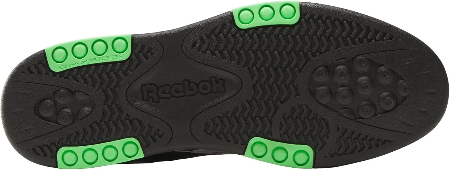 Кроссовки Reebok Unisex BB4500 DMX, Black White Solar Lime — фото 4