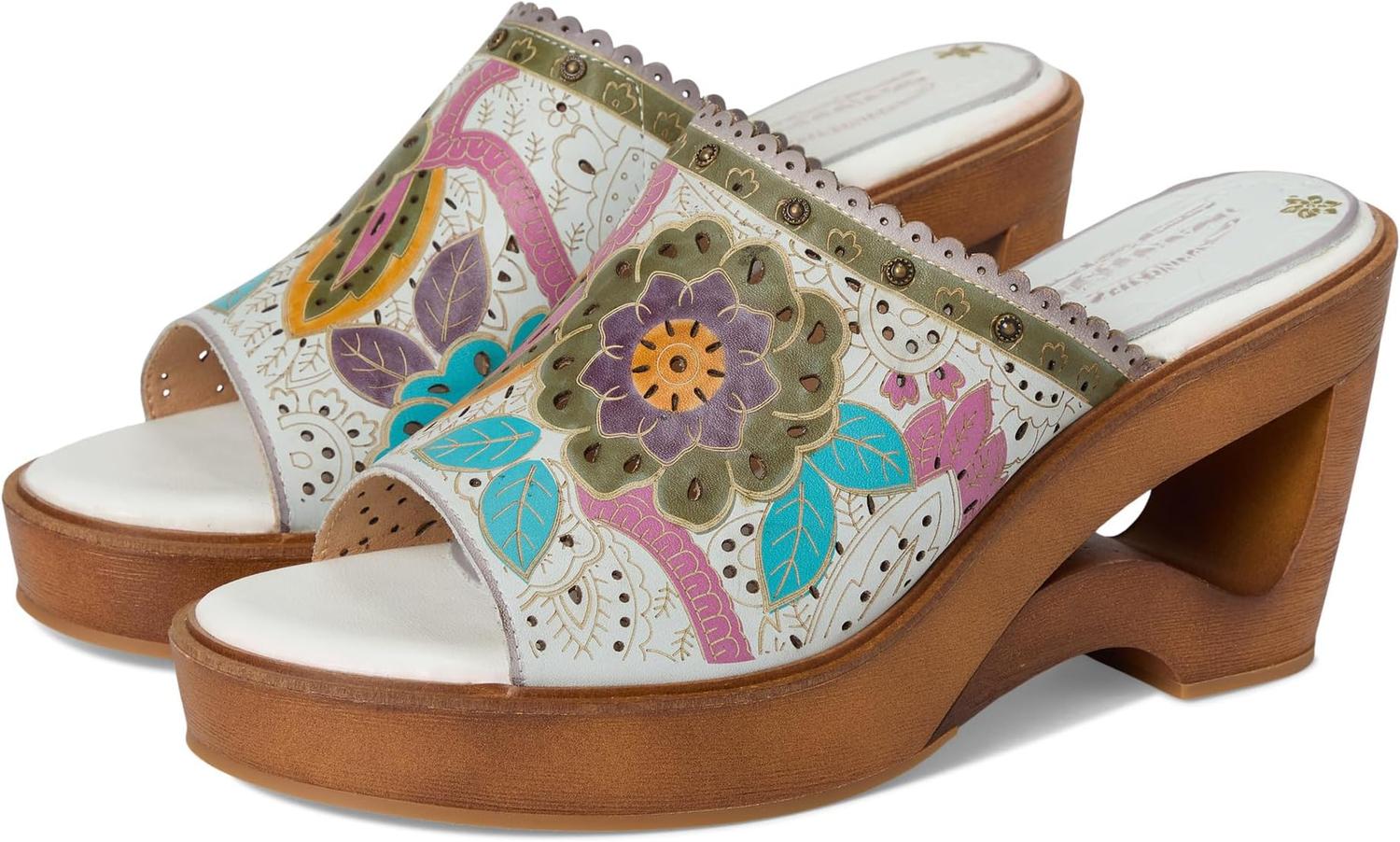Туфли L'Artiste by Spring Step Women's Calle, White Multi