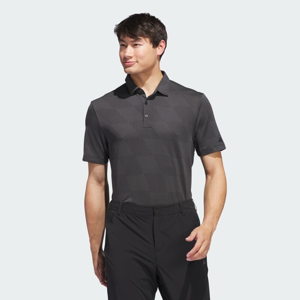 

Поло Adidas Big Box Mesh Polo, черный