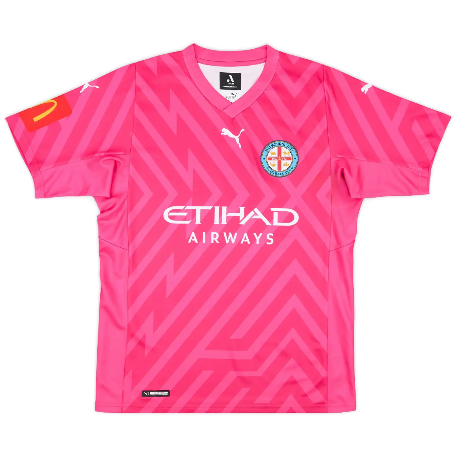 

PUMA Футболка Melbourne City вратарская унисекс pink
