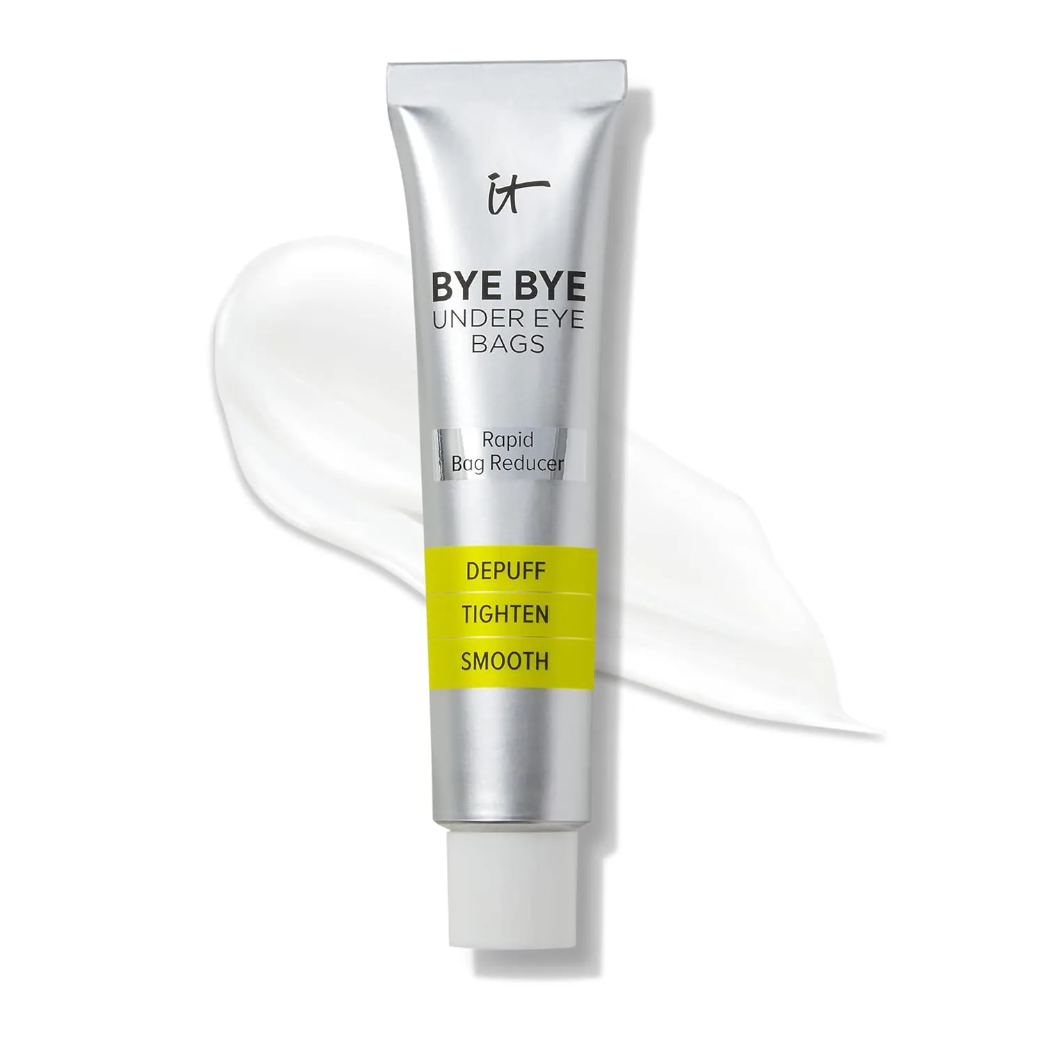 IT Cosmetics Bye Bye Under Eye Bags Daytime Treatment - корректор для уменьшения мешков под глазами, разглаживает морщины и тонкие линии, прозрачный финиш, 14,2 г 14.18 г (1 шт.)