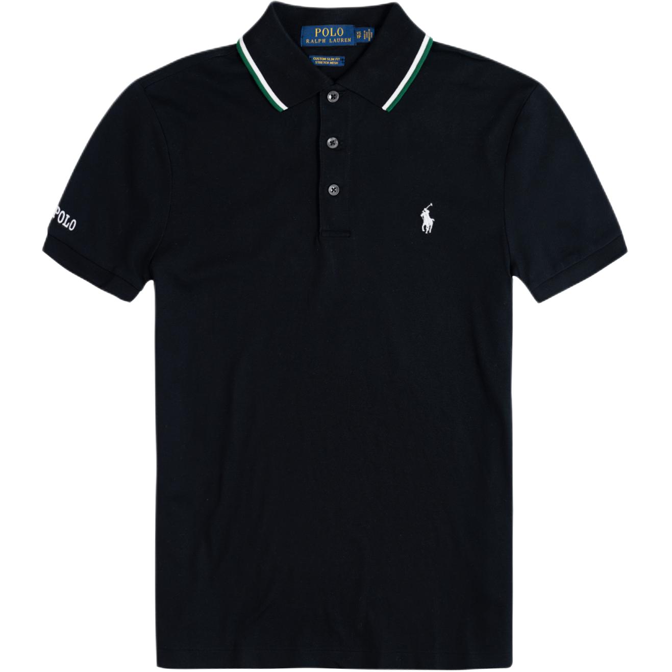 

Мужская поло Polo Ralph Lauren, черный