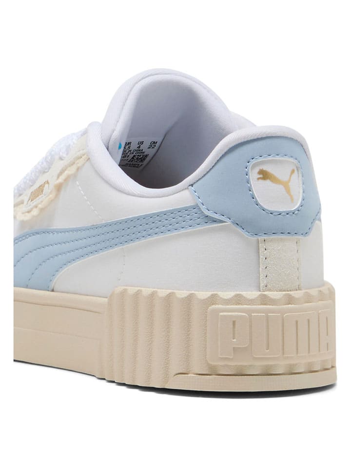 Puma Кроссовки "Carina 3.0 Memoires" кремового/светло-голубого цвета — фото 2