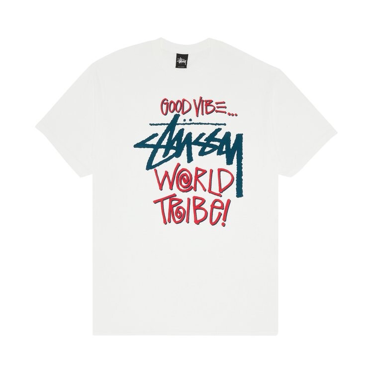 

Футболка Stussy Good Vibe 'White', белый