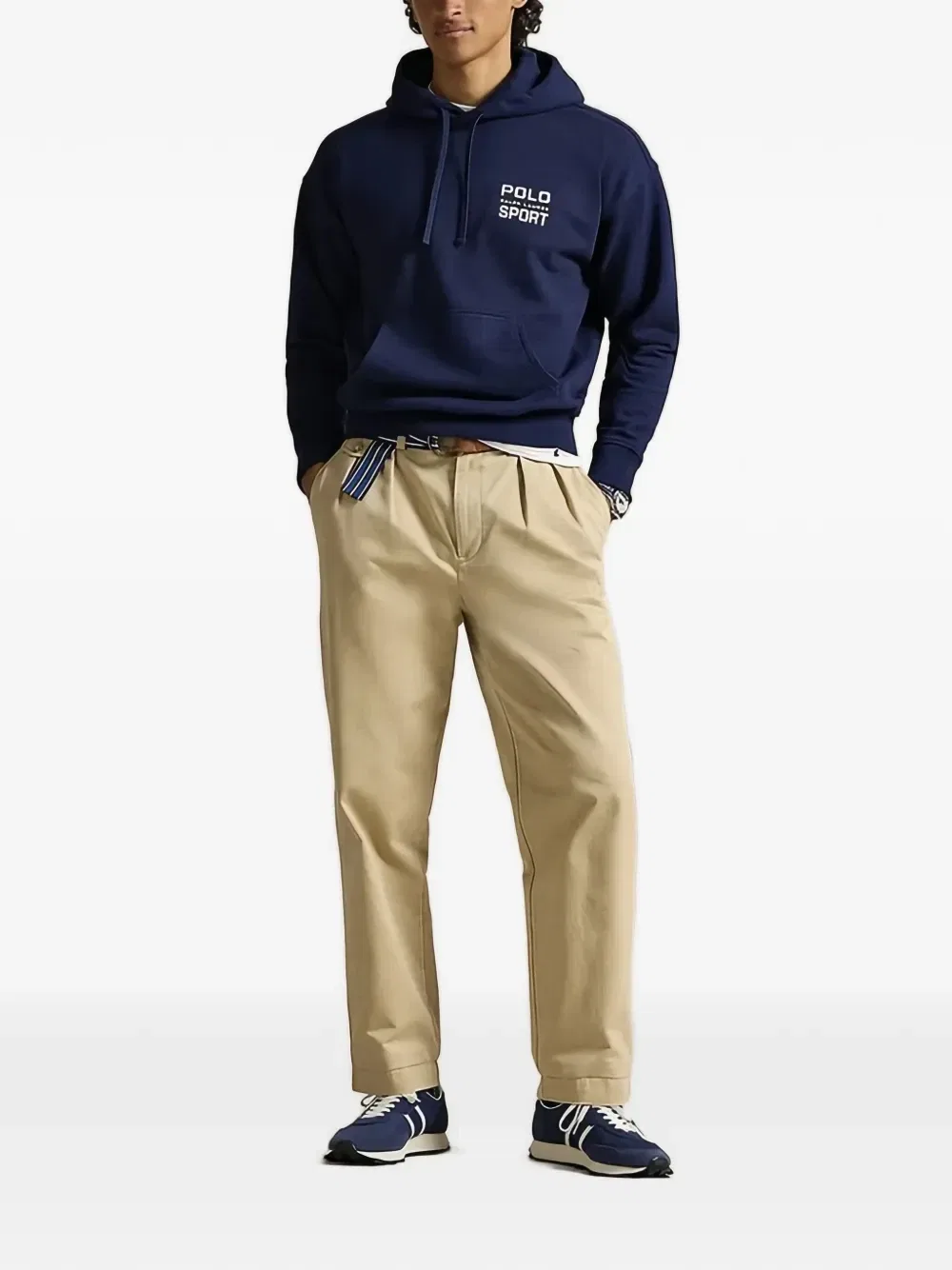 Толстовка с логотипом Polo Sport POLO RALPH LAUREN, синий — фото 2