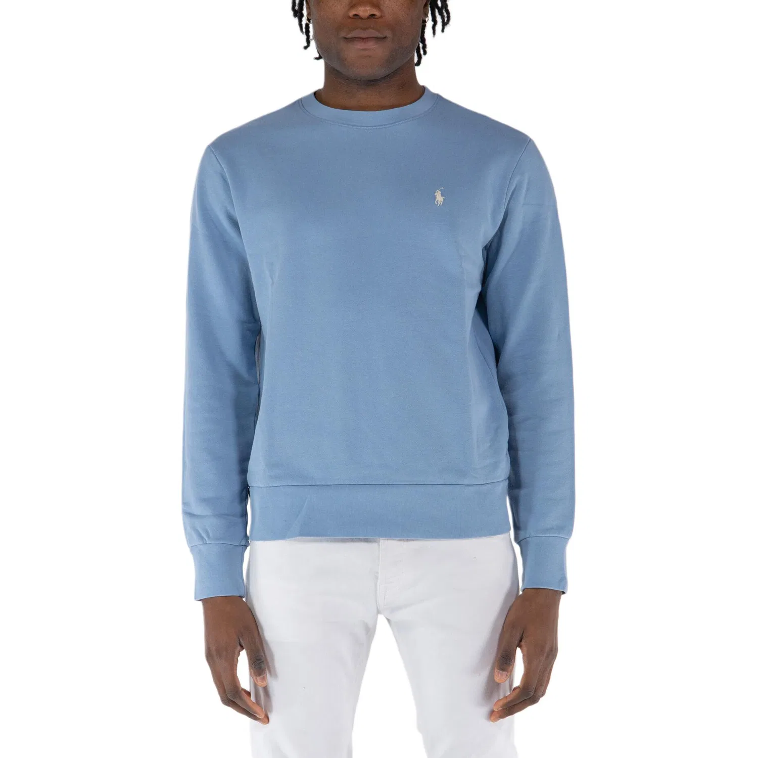 Толстовка из флиса Loopback Polo Ralph Lauren, Blue — фото 4
