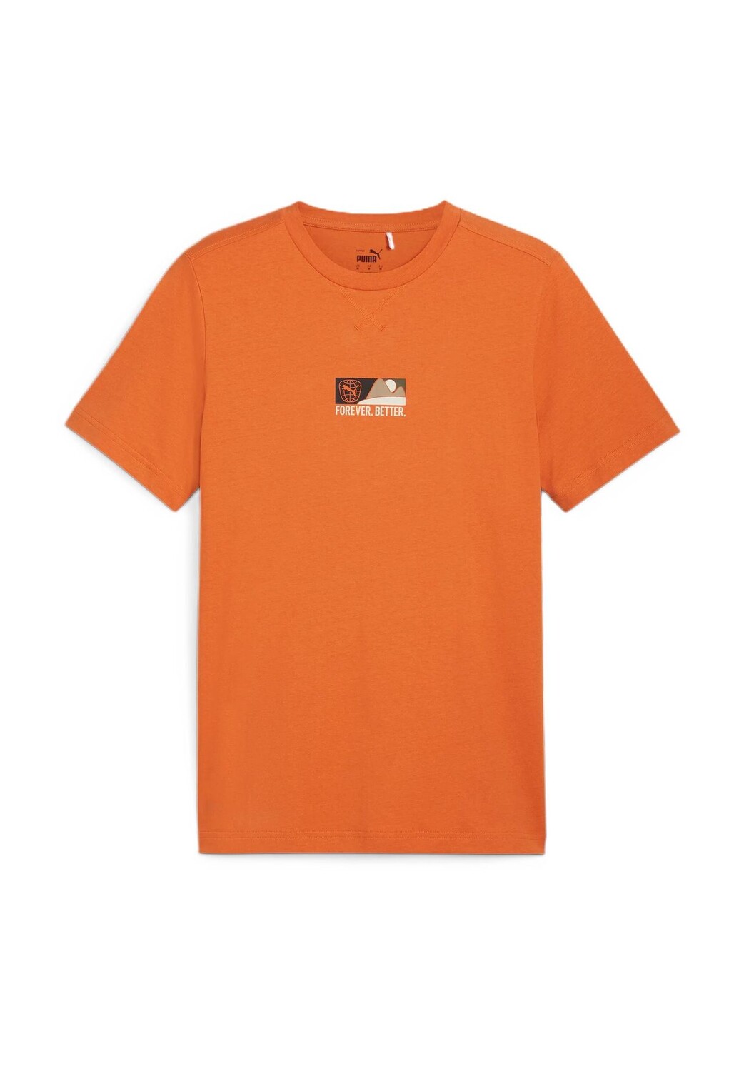 

Мужская хлопковая футболка Better Sportswear PUMA, цвет 20 Maple Syrup