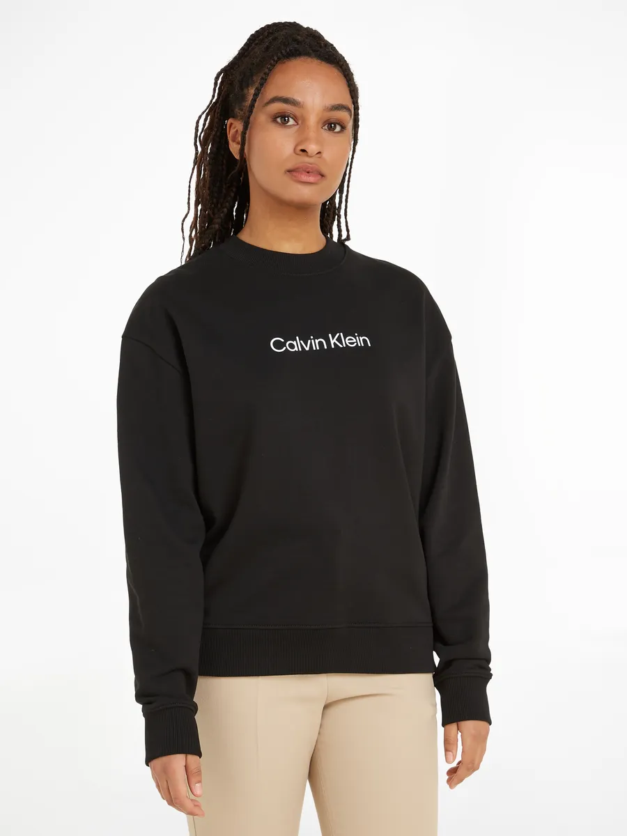 

Толстовка Calvin Klein "HERO LOGO SWEAT" с принтом Calvin Klein на груди, черный